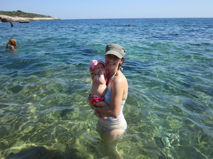 Erynn and Greta in the Adriatic Sea1